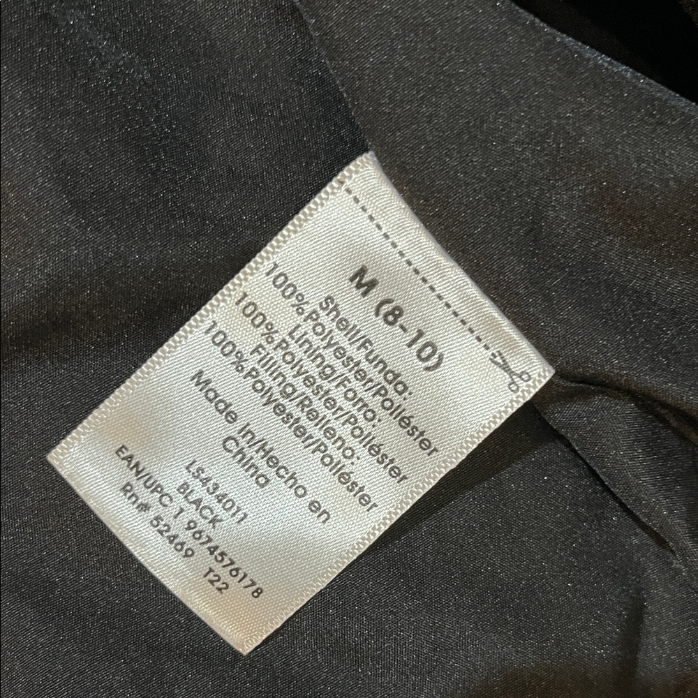 Love & Sports Glossy Black Puffer Jacket - Shiny Finish - Picture 8 of 13